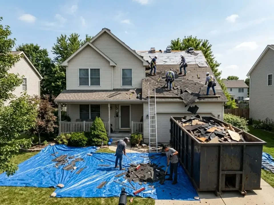 roof-replacement-debris-remova-004 — frequently asked questions, Cheapest Dumpster Rentals in Cedar Falls, IA